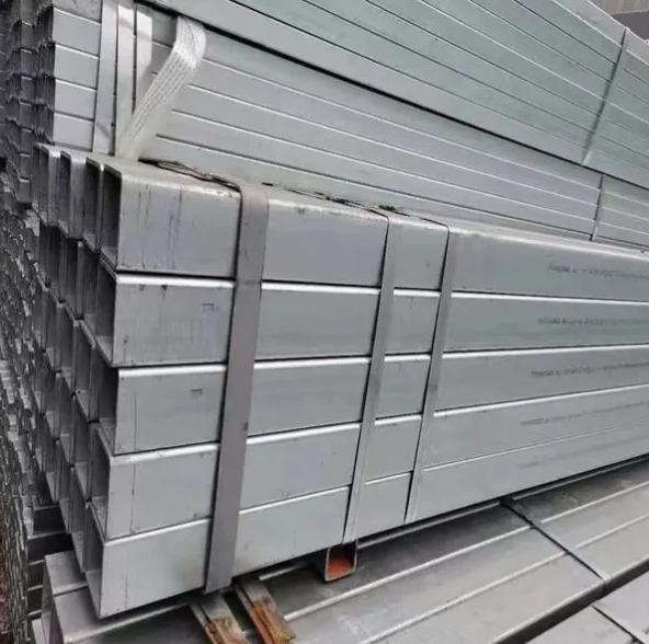 Bomba ya Chuma ya Mraba iliyopakwa Galvanized