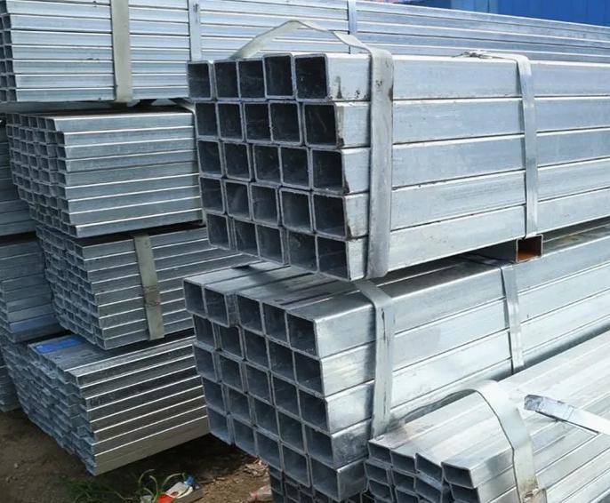 Bomba ya Chuma ya Mraba iliyopakwa Galvanized