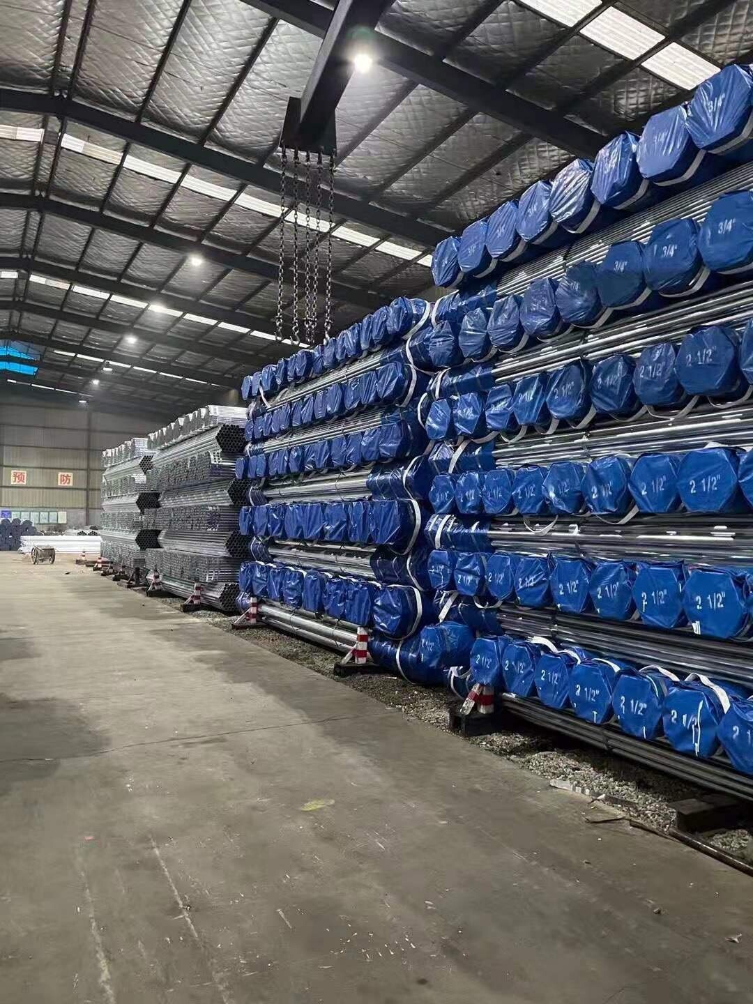 Tubo redondo de acero galvanizado Q235