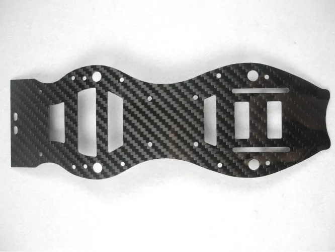 Cutting - Machining - 3K Twill Matte Carbon Fiber CNC Service OEM