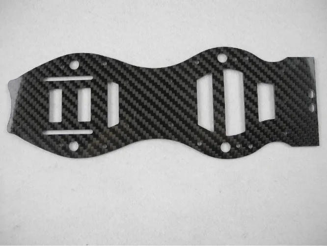 Cutting - Machining - 3K Twill Matte Carbon Fiber CNC Service OEM