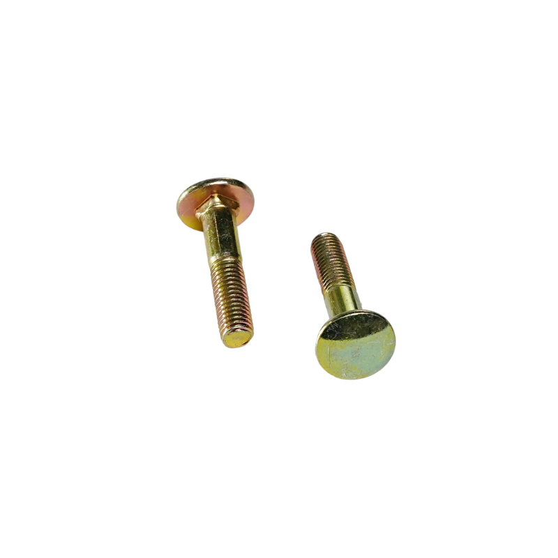 Leisure products, color-plated zinc carriage rivets M6*24 Leisure products, color-plated zinc carriage rivets M6*24