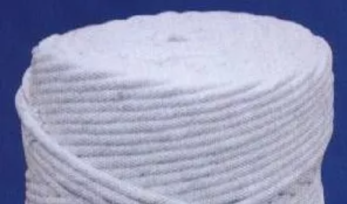 Ceramic Twist Yarns With Steel Wire And Fiberglass Filament Reinforcement HP01CS Refractory