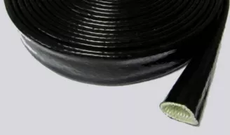 Silicone Sleeving--HP07TSR Silicone Coated Fiberglass Sleeving