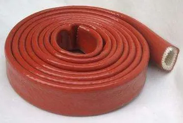 Silicone Sleeving--HP07TSR Silicone Coated Fiberglass Sleeving