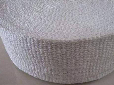 HPB06S Biosoluble Fiber Woven Thermal Tapes+Steel Wire&Fiberglass Filament Reinforcement