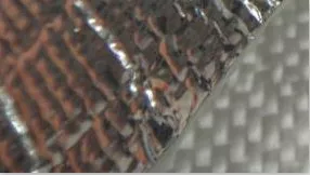 HPW600ALU1 Aluminum Foil Laminated One Side Fiberglass Insulation Fabrics
