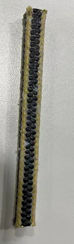 Graphite PTFE Packing With Aramid Corner