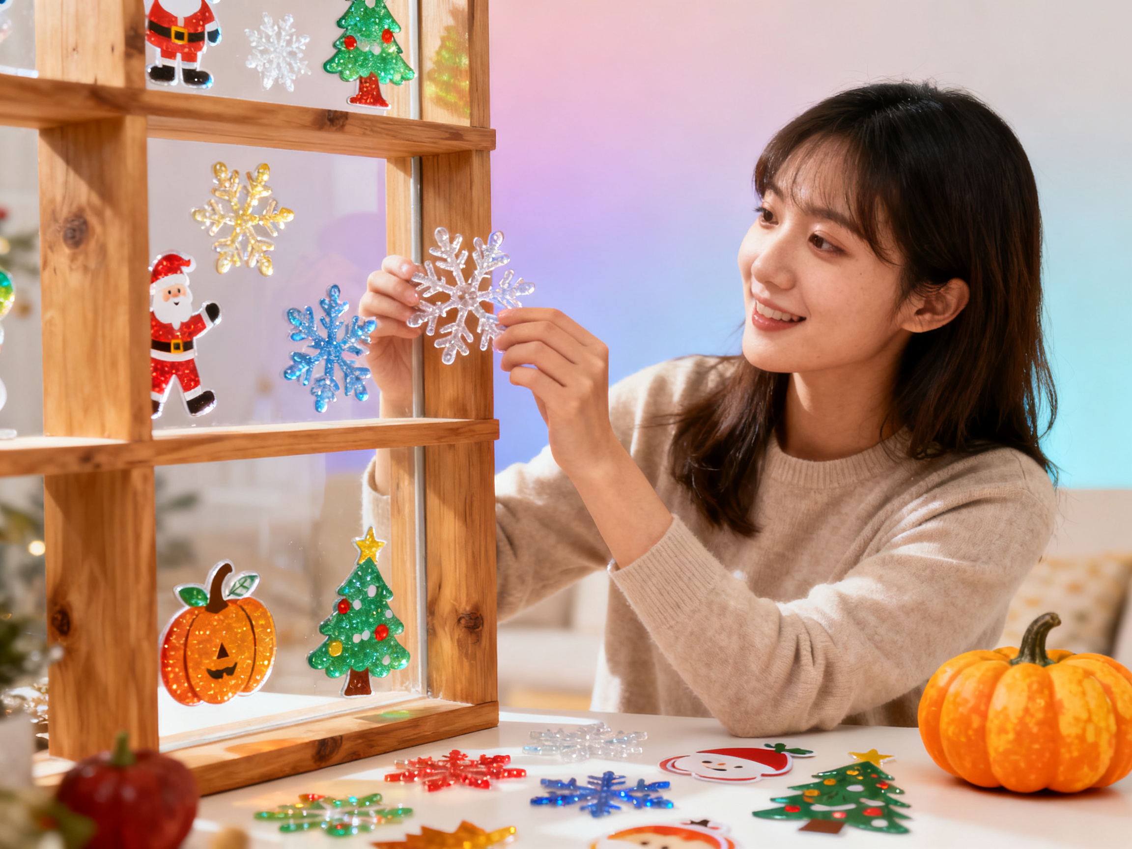 Top 5 Creative Ways to Use Gel Window Cling for Seasonal Decor