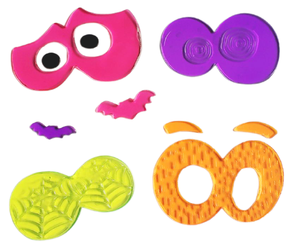 Halloween Window Gel Clings Ghost Pumpkin Bat Witch Cat Boo Blood Decal Stickers for Halloween Home Party Window Decorations