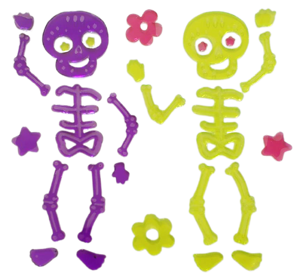 Halloween Window Gel Clings Ghost Pumpkin Bat Witch Cat Boo Blood Decal Stickers for Halloween Home Party Window Decorations