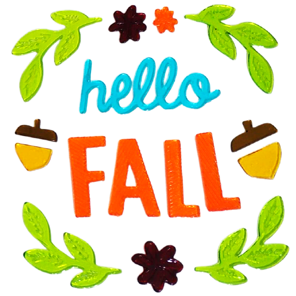 6 Sheets Fall Gel Window Clings for Glass Windows, FallThanksgiving Clings Gel Stickers,Hello Fall Leaves,Pumpkin for Autumn Holiday Window Decor