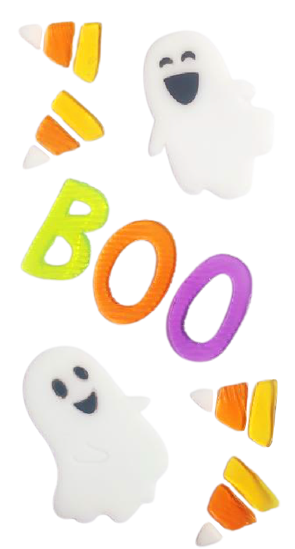 Halloween Window Gel Clings Ghost Pumpkin Bat Witch Cat Boo Blood Decal Stickers for Halloween Home Party Window Decorations