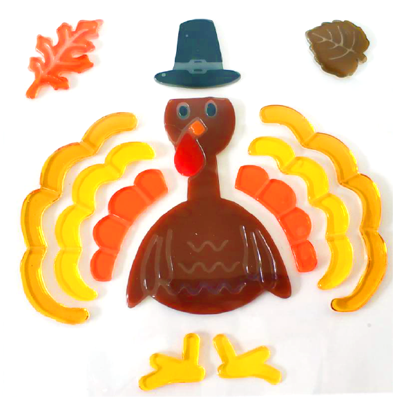 6 Sheets Fall Gel Window Clings for Glass Windows, FallThanksgiving Clings Gel Stickers,Hello Fall Leaves,Pumpkin for Autumn Holiday Window Decor