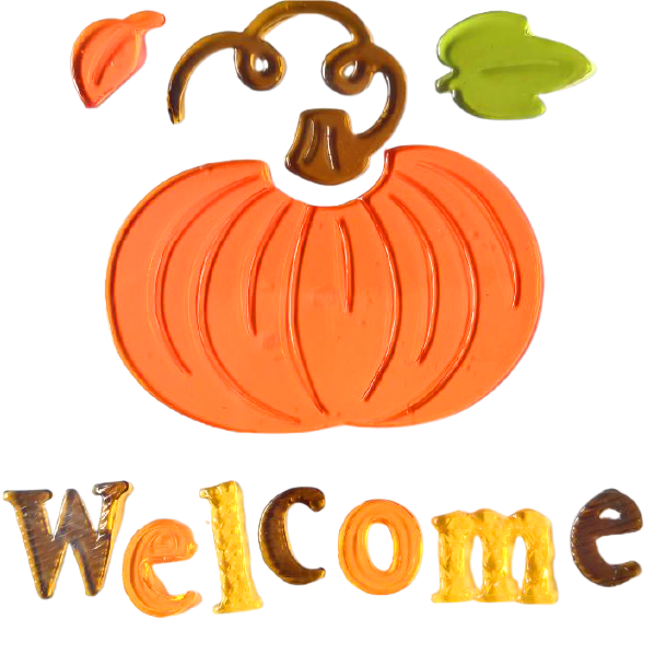 Fall Gel Window Clings for Glass Windows, FallThanksgiving Clings Gel Stickers,Hello Fall Leaves,Pumpkin for Autumn Holiday Window Decor
