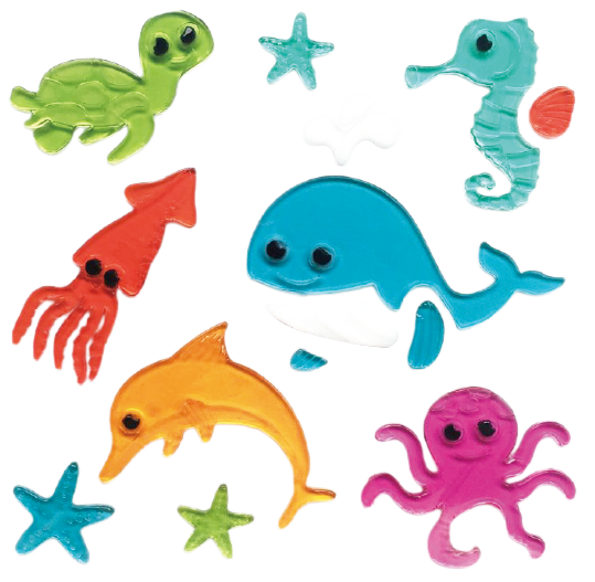 Spring Window Clings Gel, Jelly Window Stickers for Glass Refrigerators Home, Welcome Spring Window Decorations - Flowers Butterflies Bird, Kids‘ Love