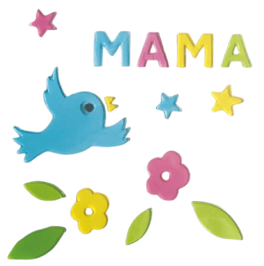 Spring Window Clings Gel, Jelly Window Stickers for Glass Refrigerators Home, Welcome Spring Window Decorations - Flowers Butterflies Bird, Kids‘ Love