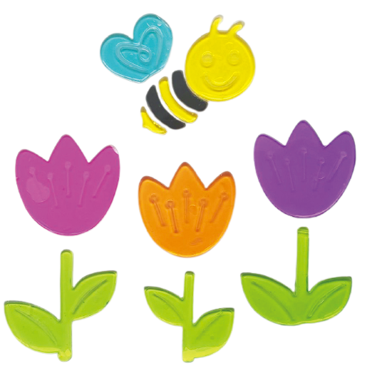 Spring Window Clings Gel, Jelly Window Stickers for Glass Refrigerators Home, Welcome Spring Window Decorations - Flowers Butterflies Bird, Kids‘ Love