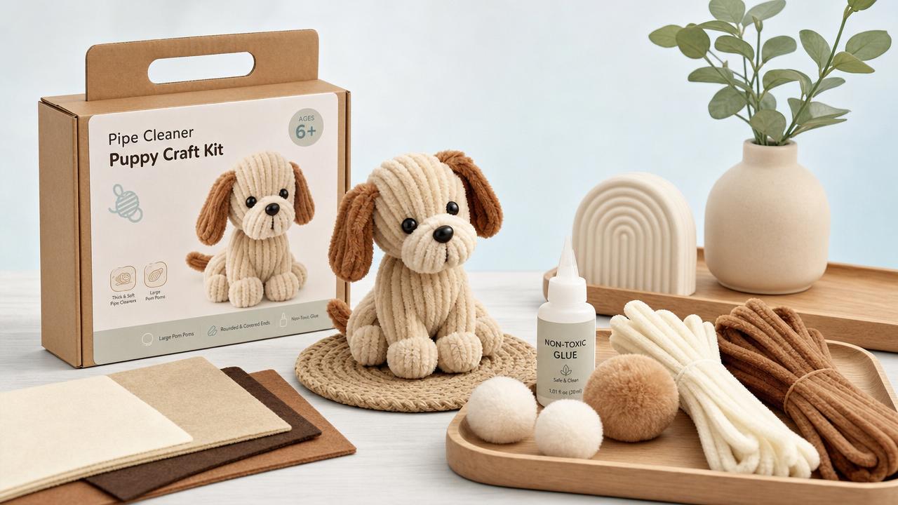 Is the Pipe Cleaners Dog Craft Kit Safe for Toddlers? Is the Pipe Cleaners Dog Craft Kit Safe for Toddlers?