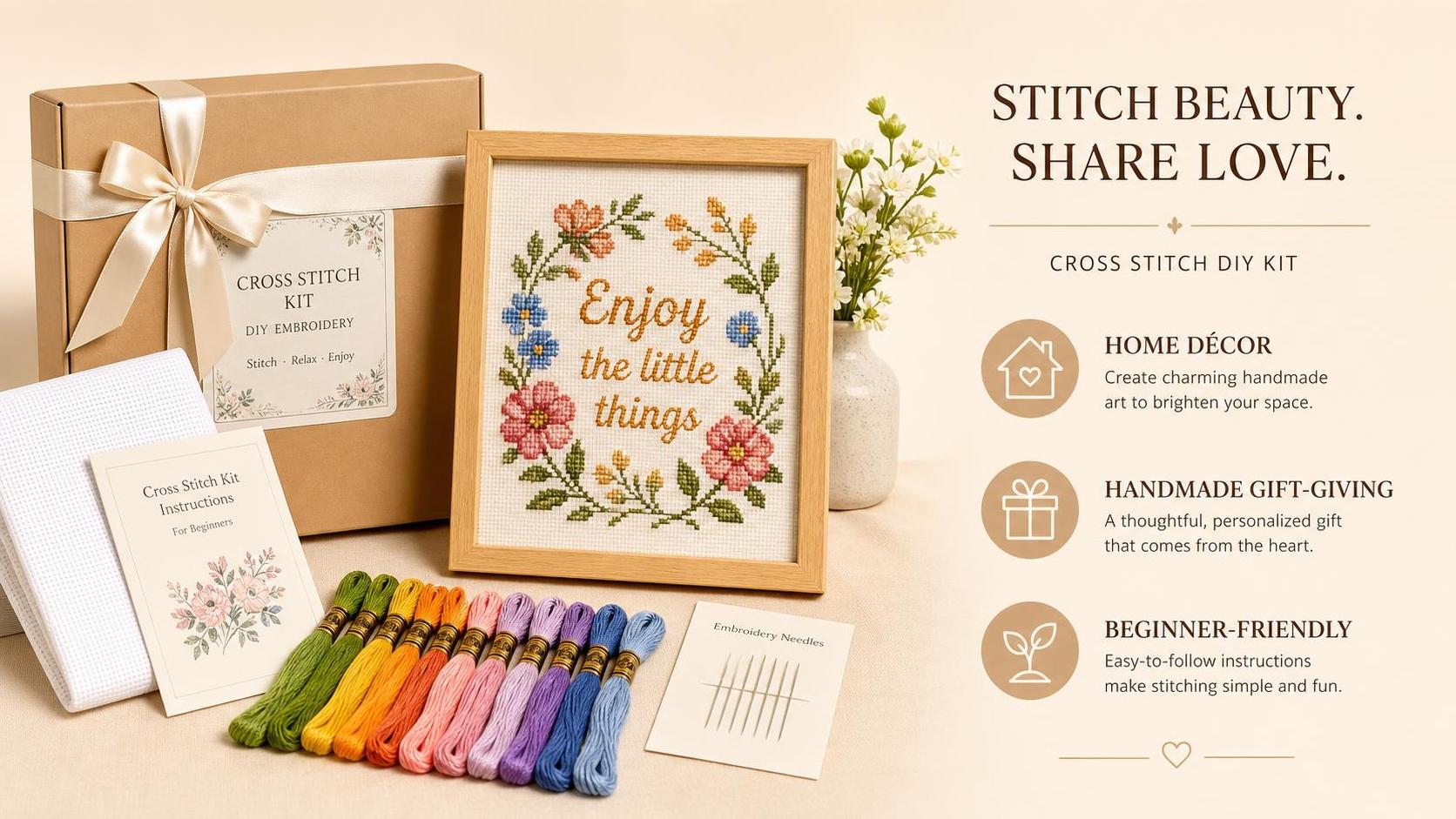 Why Are Cross Stitch DIY Kits Selling Well in Home Decor and Gift Channels? Why Are Cross Stitch DIY Kits Selling Well in Home Decor and Gift Channels?