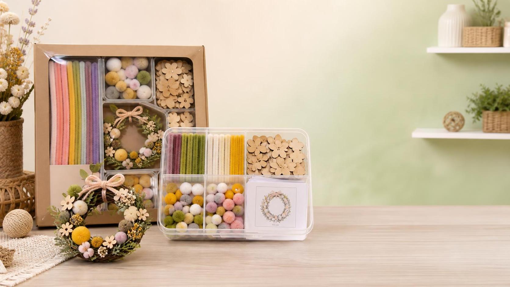 Pipe Cleaner Craft Kit Packaging Options for Retail