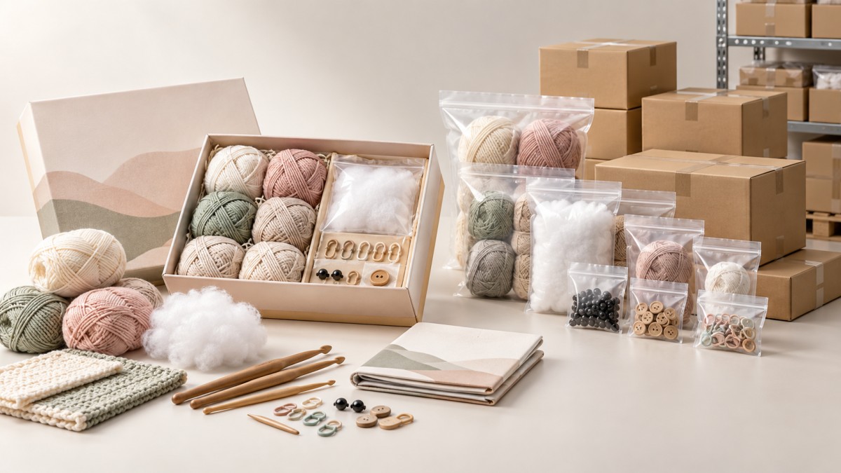 Crochet Kit Wholesalers: Questions to Ask About MOQ, Lead Time, and Packaging Mayoristas de kits de ganchillo: preguntas sobre MOQ, plazo de entrega y embalaje