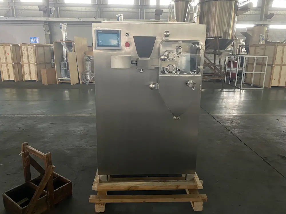 Freund coater roller compactor