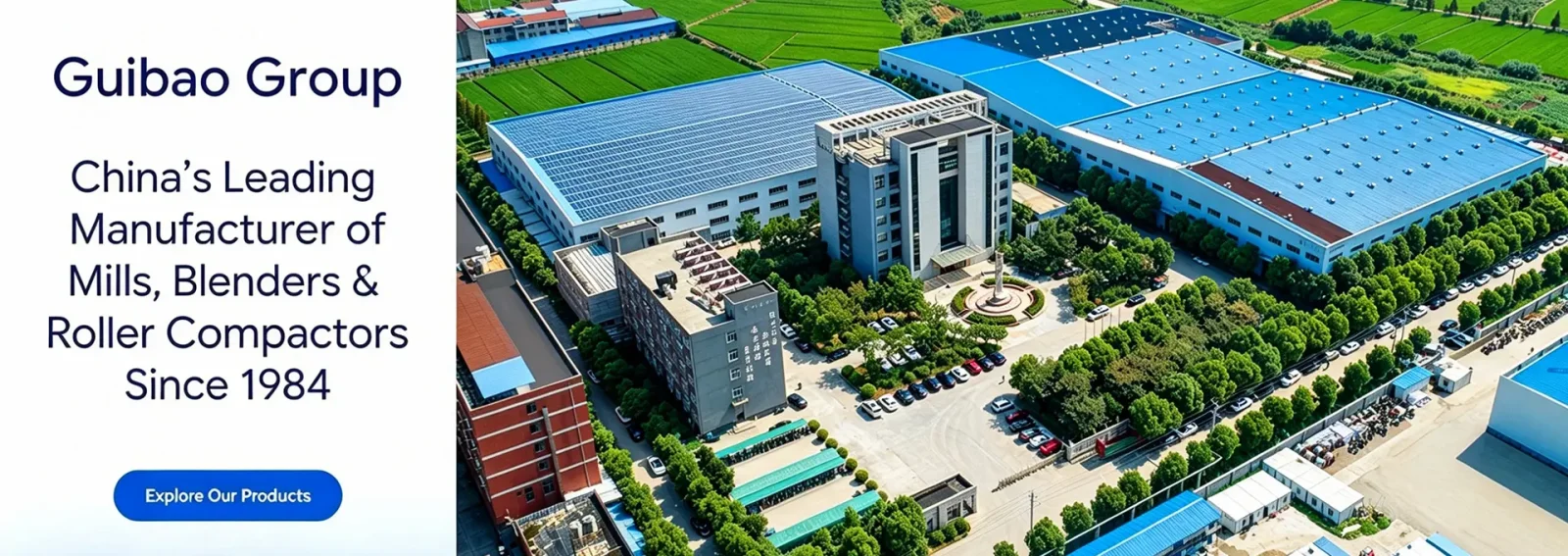 Aerial view of Guibao Company