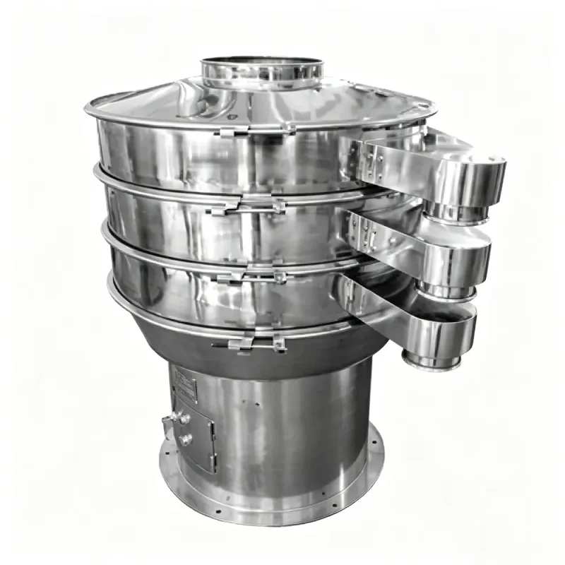 ZS Series High‑Efficiency Vibratory Sieve ZS Series High‑Efficiency Vibratory Sieve