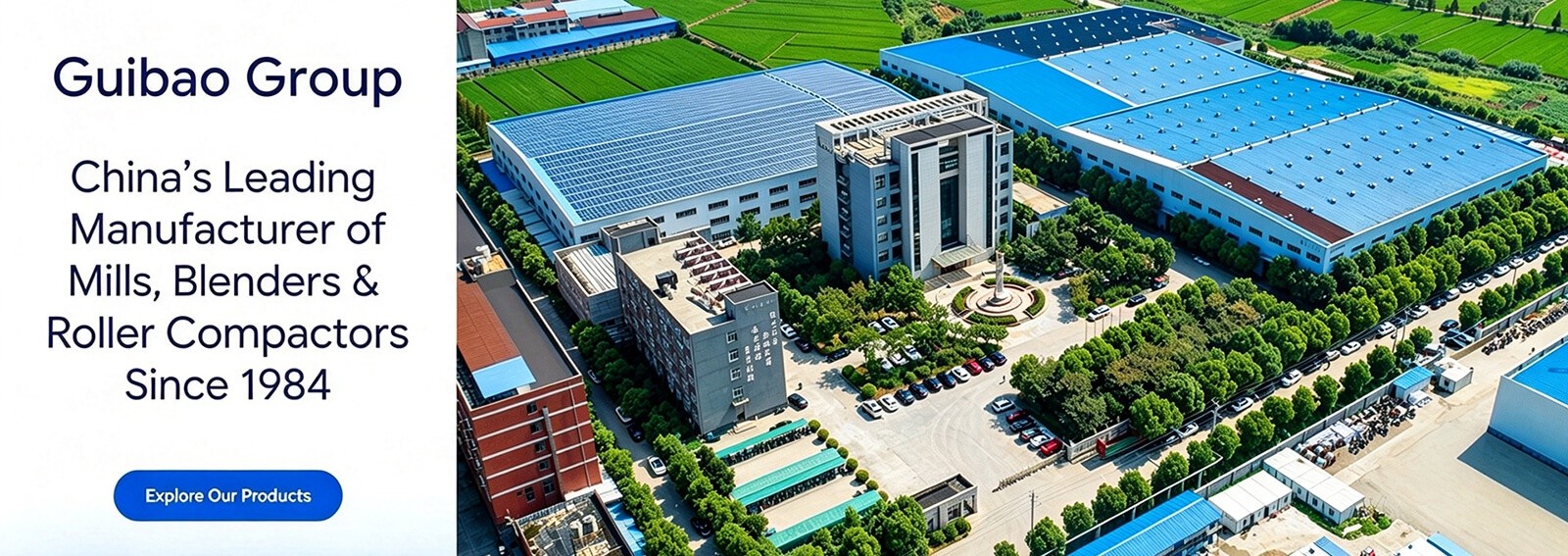 Aerial view of Guibao Company