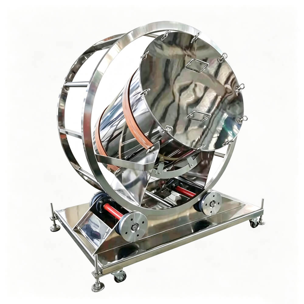 Drum Hoop Mixer | Industrial Powder Mixing Excellence