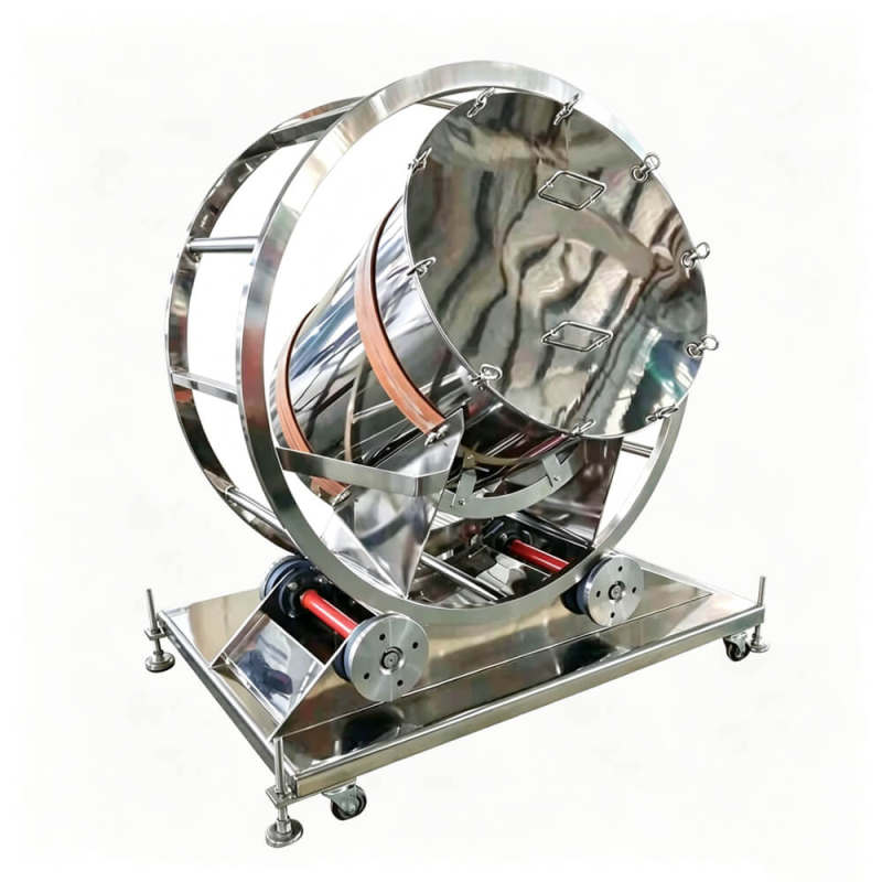 Drum Hoop Mixer | Industrial Powder Mixing Excellence