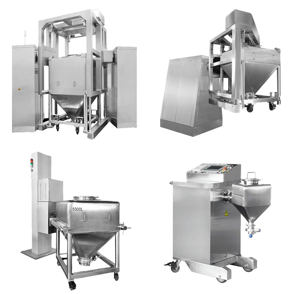 IBC Bin Blender Machine | Industrial Powder Bin Mixer & Blending System