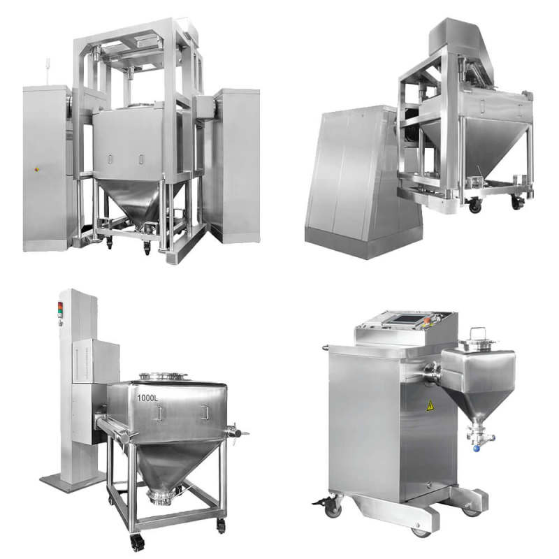 IBC Bin Blender Machine | Industrial Powder Bin Mixer & Blending System
