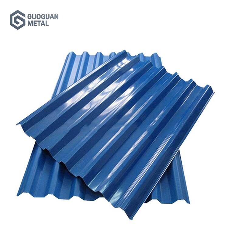 Hoja de techo galvanizada revestida de color PPGI