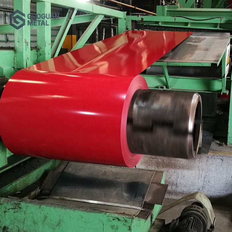 Bobina de acero galvanizado con revestimiento de color PPGI