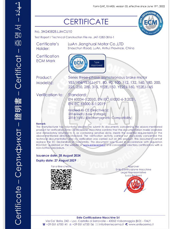 IE5 series ip65 motor