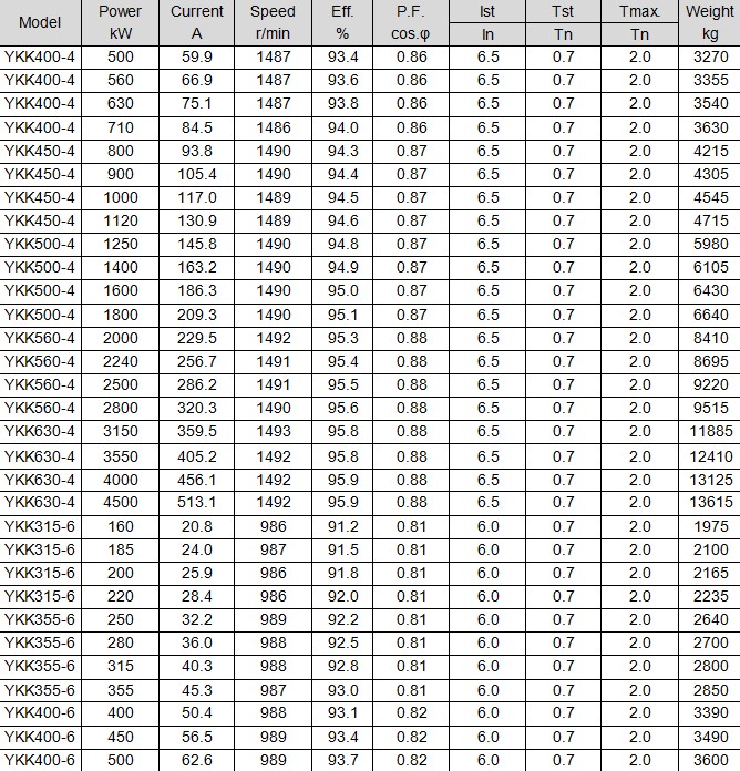 图片6 High voltage ac power plant motor
