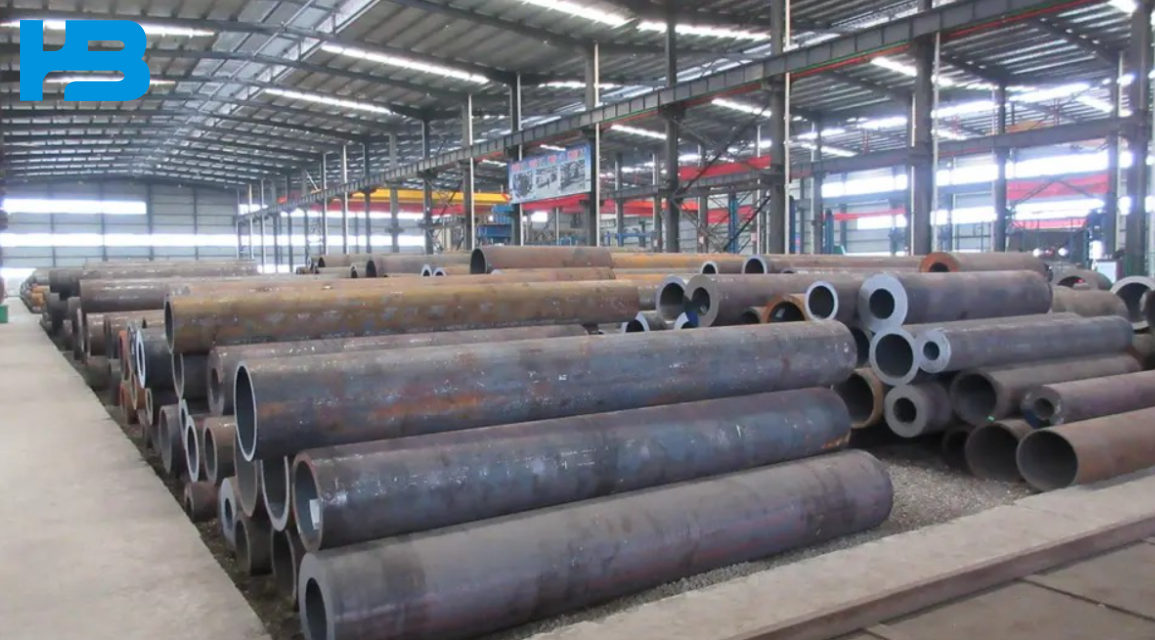 Heat treatment process for cold-drawn seamless steel pipes