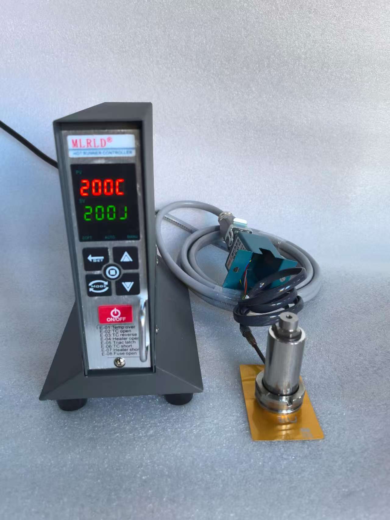 One set of single-point open hot nozzles for temperature control boxes