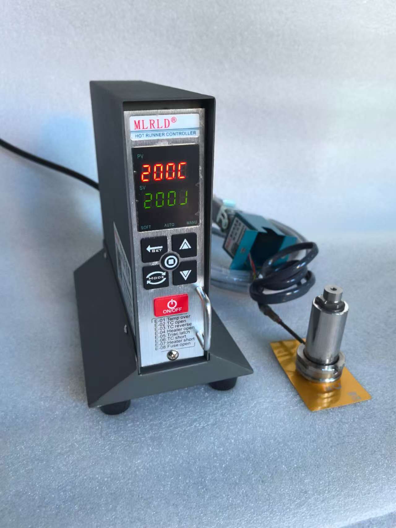 One set of single-point open hot nozzles for temperature control boxes