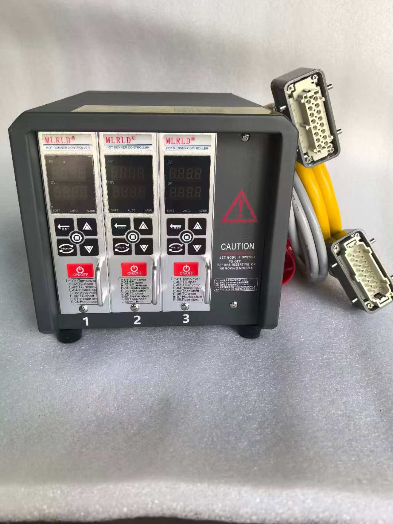 Three sets of temperature control boxes Three sets of temperature control boxes