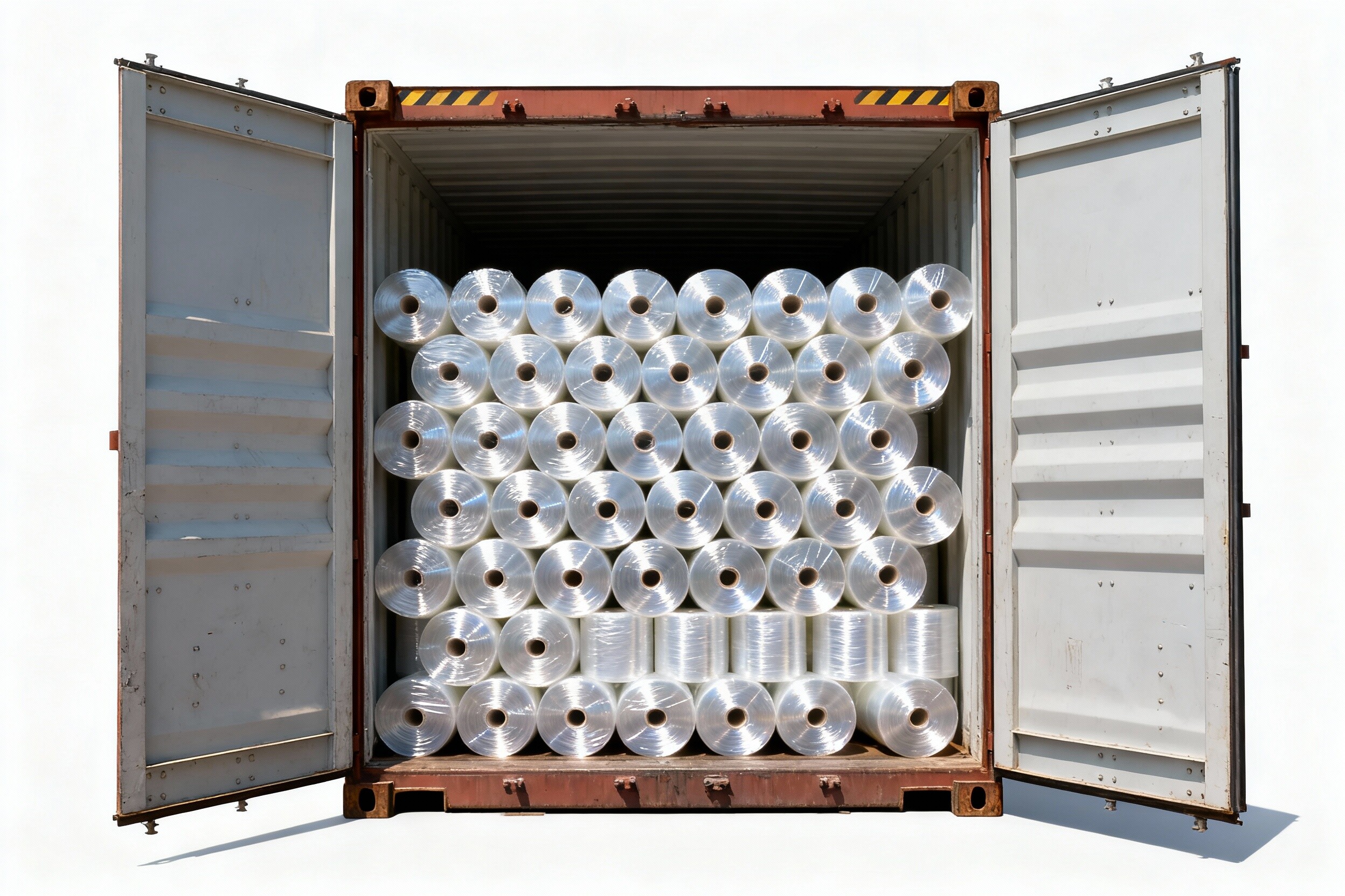 Congratulations on the successful signing of our company's first 40-foot container of stretch wrap film with our Panama-based client.