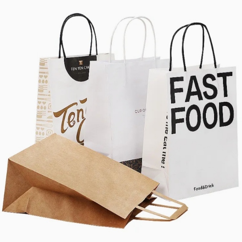 Paper Cardboard Handle Bag