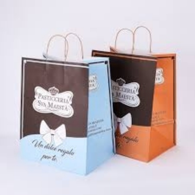 Paper Cardboard Handle Bag