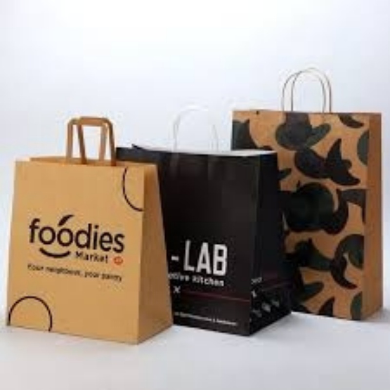 Paper Cardboard Handle Bag