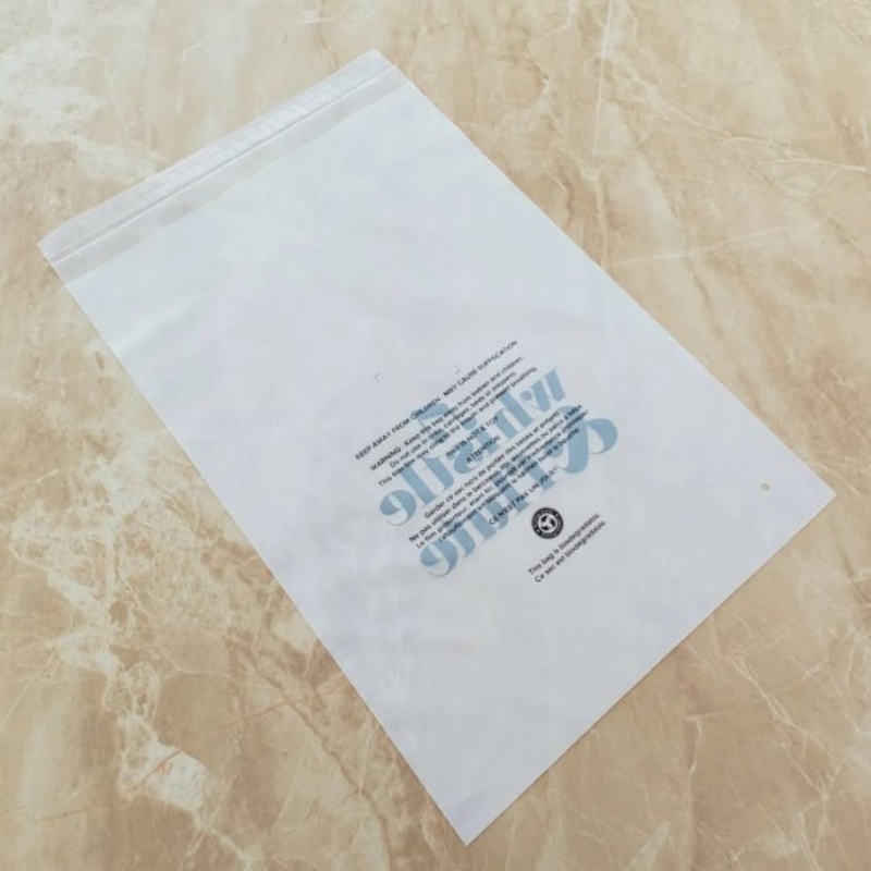 Self adhesive bag