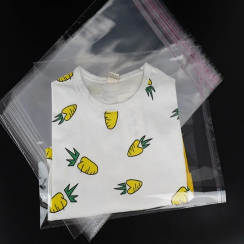 Self adhesive bag