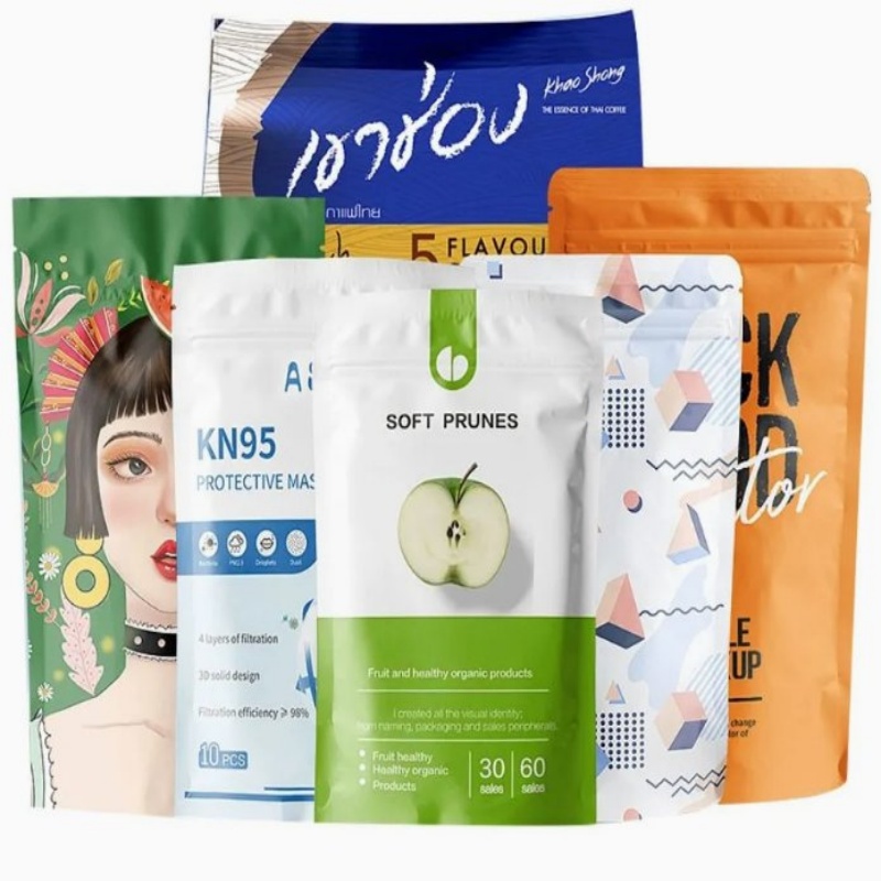 Self adhesive bag