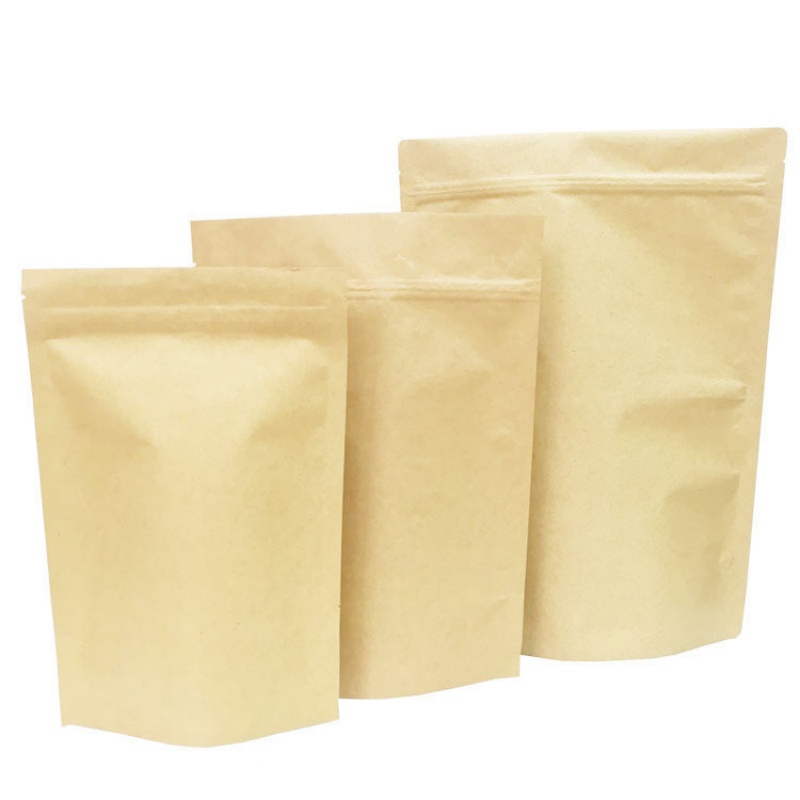 Kraft Paper Zipper Bag